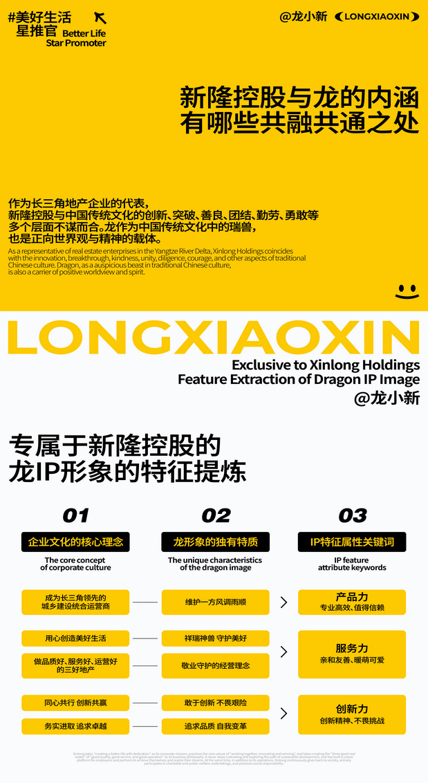 新隆控股IP形象｜龙小新