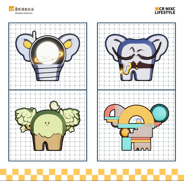 华润万象生活IP形象|米可万