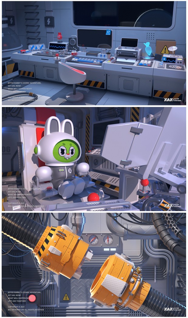 3D吉祥物：2021总结