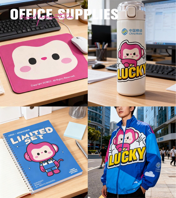 中国移动无忧行IP形象设计