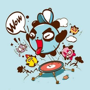 齐云山景区营地卡通形象 /><img fetchpriority=