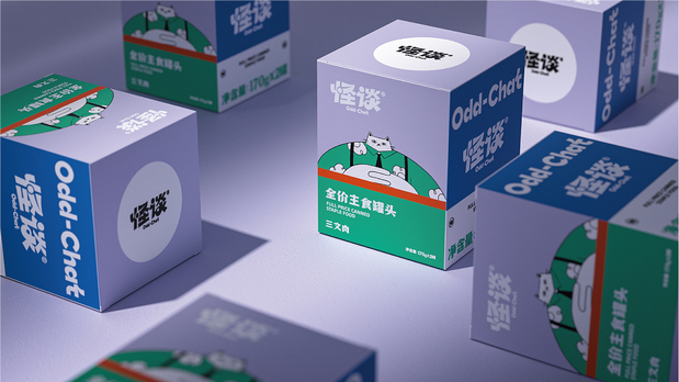 怪谈-猫粮品牌设计