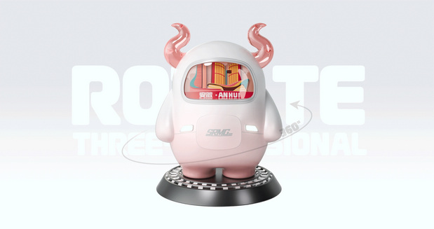 3D吉祥物：上海铁路牛轰轰