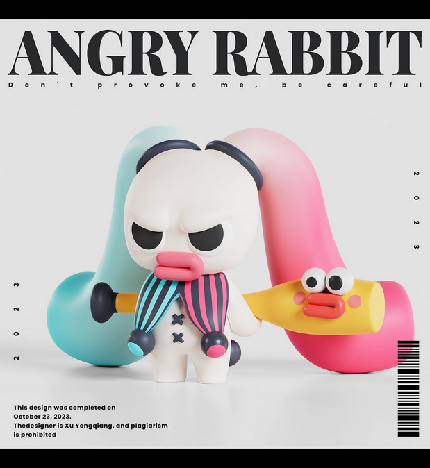 潮流IP-忿忿兔ANGRY RABBIT