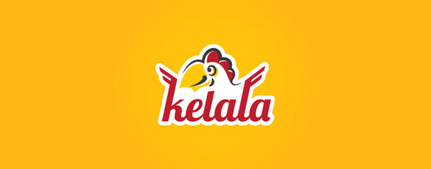 公鸡主题logo标志设计欣赏