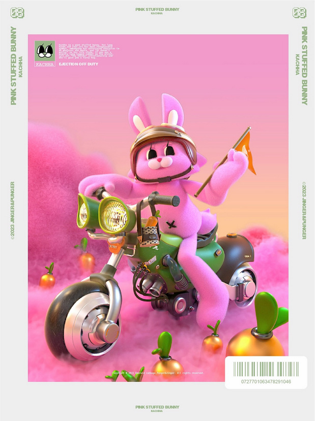 IP角色设计|卡恰兔Kachha