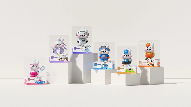 3D吉祥物：瑞贝|嘟嘟兔系列主题IP设计