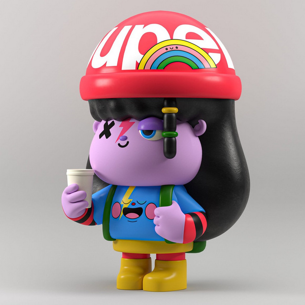 3D吉祥物：C4D卡通建模3D图像建模