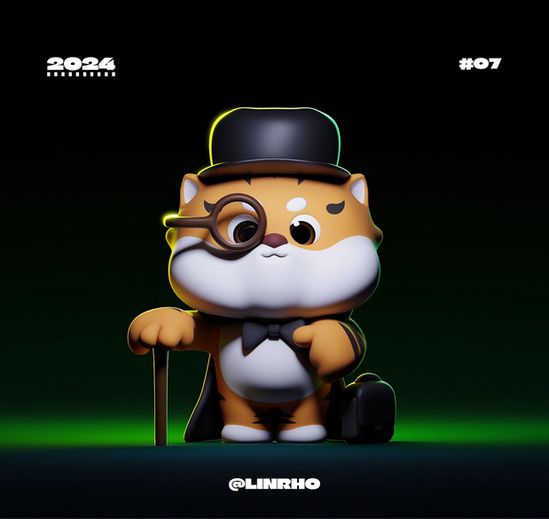 3D吉祥物：WHO AM I_Character Design