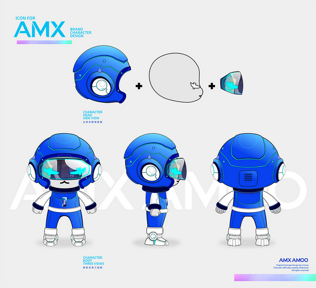 安慕希AMX全新IP形象