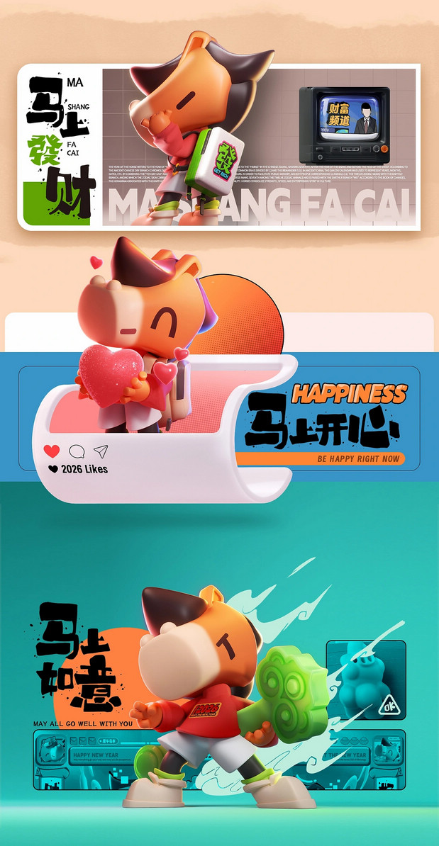 《马到成功》2026马年IP