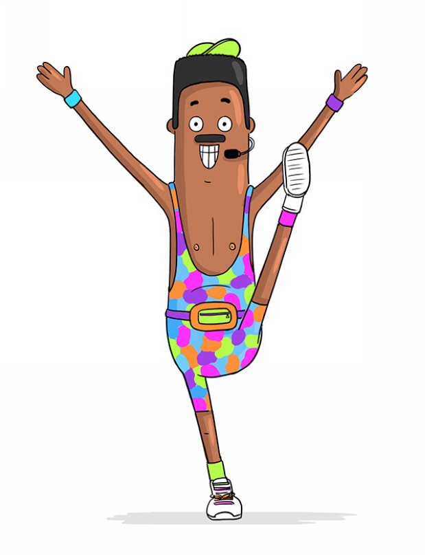 3D吉祥物：Freddy Pump