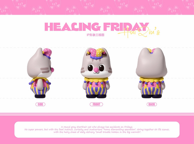 猫咪IP|灰球猫咪主题IP设计