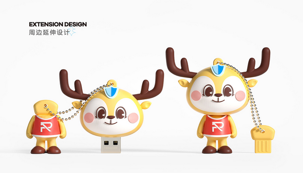 派拉软件|鹿小派品牌IP形象