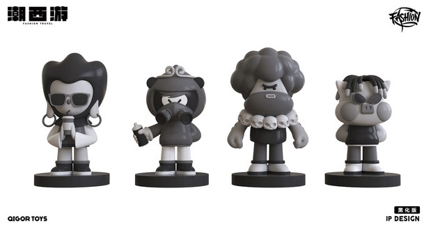 3D吉祥物：《潮西游》潮玩IP设计