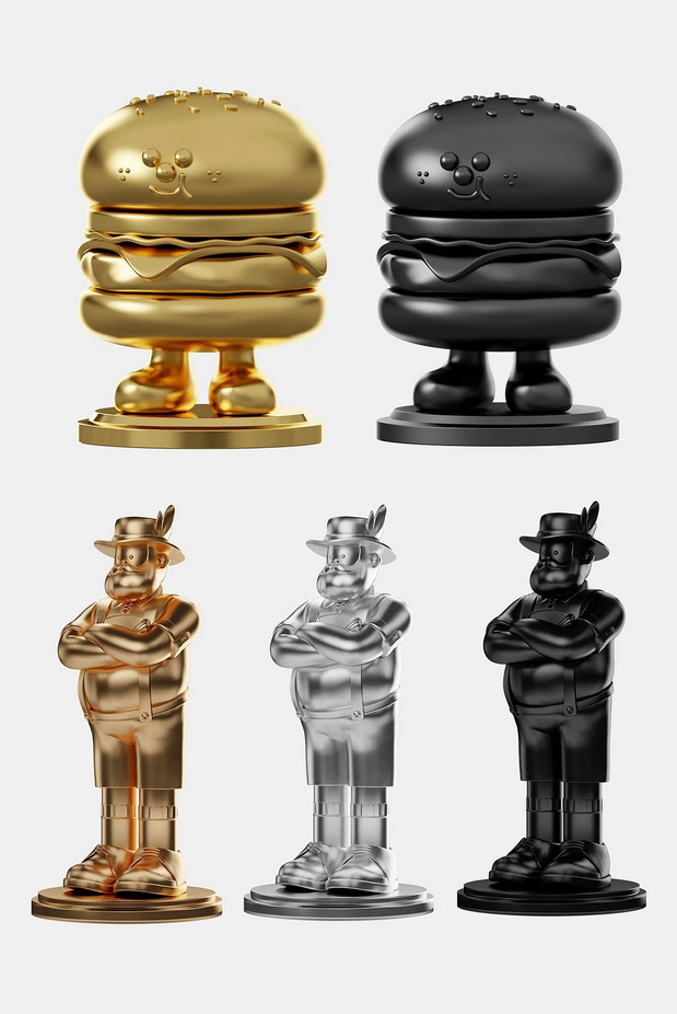 街头美食斗士|潮玩IP形象