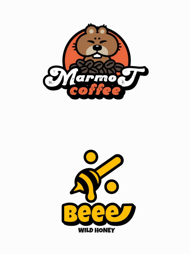 潮流设计|趣味卡通logo合集