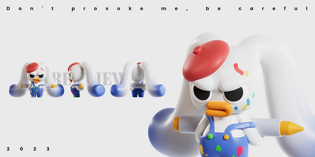 潮流IP-忿忿兔ANGRY RABBIT