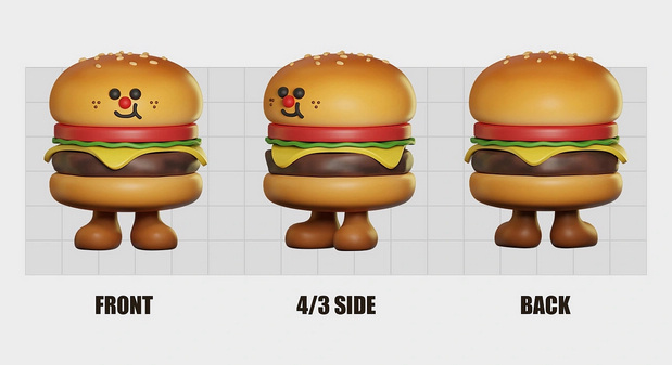 街头美食斗士|潮玩IP形象