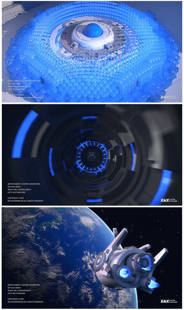 3D吉祥物：2021总结