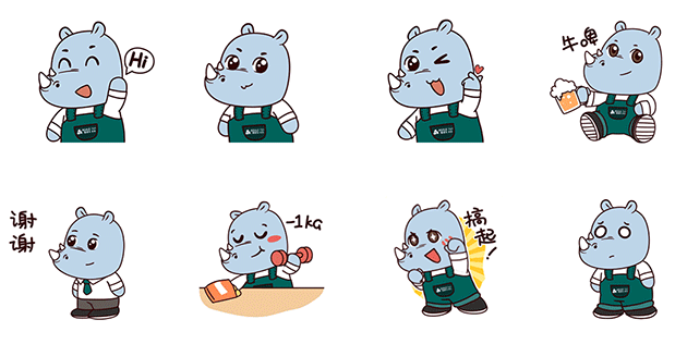 雅居乐吉祥物设计