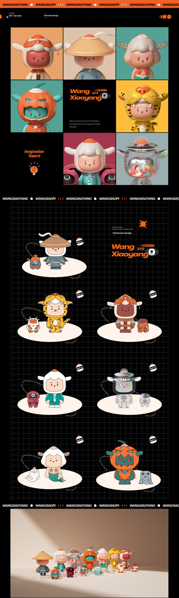 王小羊个人IP设计