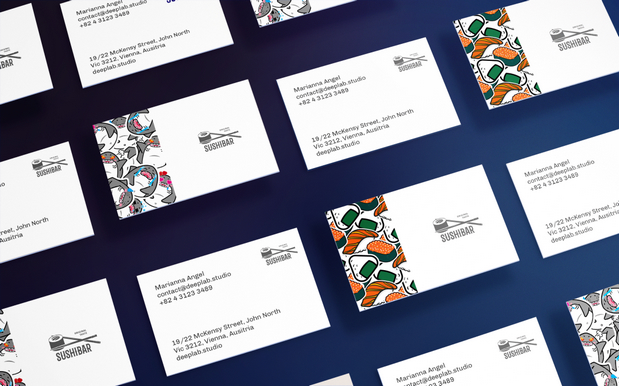 海鲜寿司行业原创IP形象设计