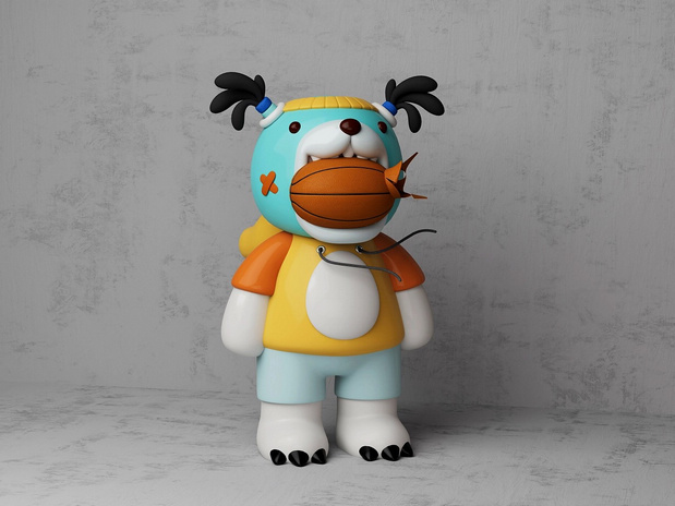 3D吉祥物：比哆熊|be doo bear