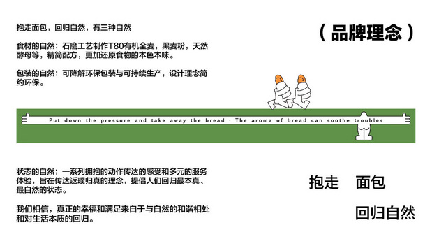 抱走面包Hug Bread品牌VI形象