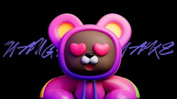 惊讶熊IP造型设计