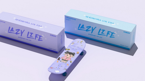 LAZY潮玩主题系列IP设计