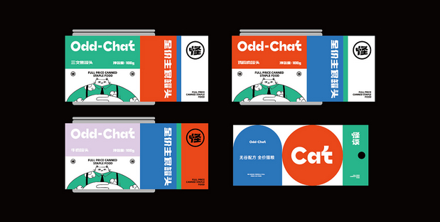 怪谈-猫粮品牌设计