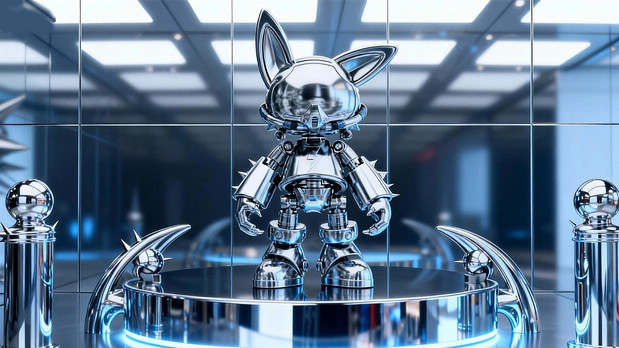 3D吉祥物：星骸兔STAR BONE RABBIT