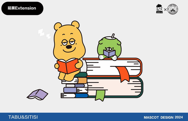 橡果果IP超市 塔布斯&提斯狗狗