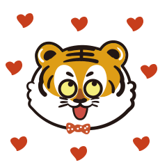 虎表情包表情包卡通可爱
