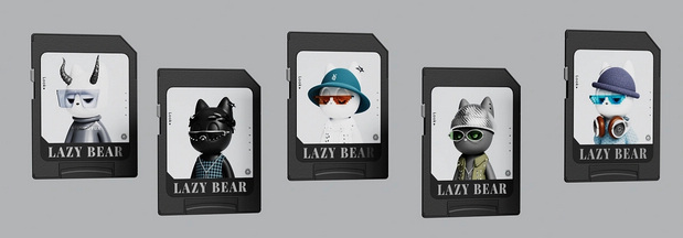 数字形象—慵懒熊LAZY BEAR