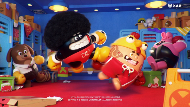 3D吉祥物：Boxing Club 拳击俱乐部2025