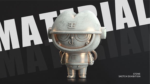 3D吉祥物：MONK萌克 卡通形象