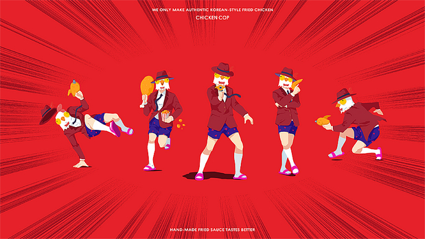 宇宙波 x 炸鸡神探