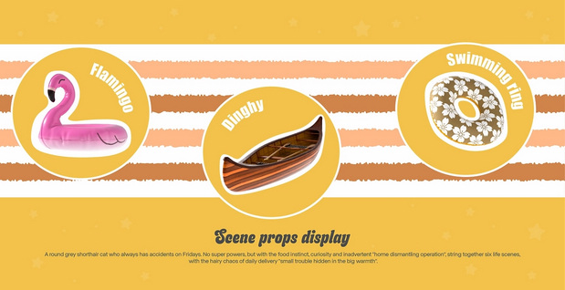 猫咪IP|灰球猫咪主题IP设计