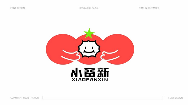 有趣的卡通logo设计