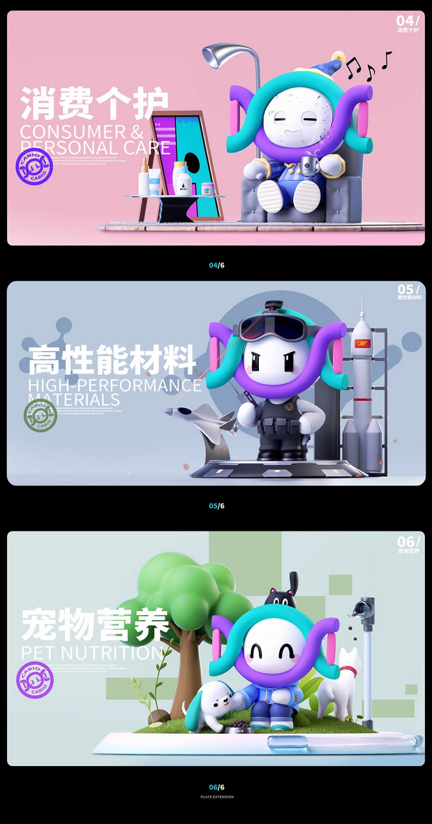 企业品牌IP设计-CABIO嘉必优