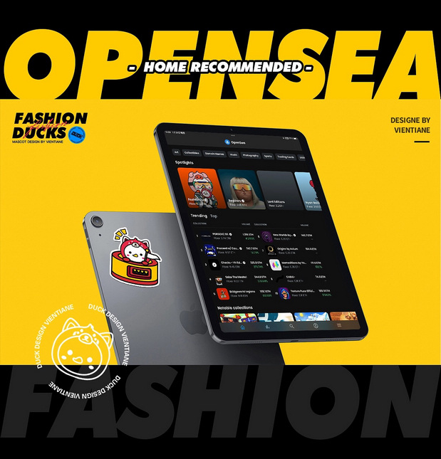 潮鸭时尚潮流IP形象视觉