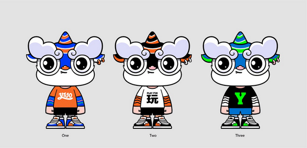 醒狮原小拓IP形象设计