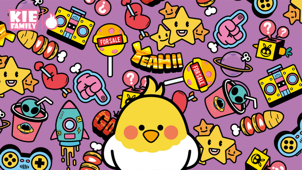 KIE Family 卡通形象