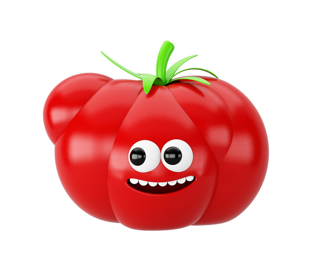 3D吉祥物：UGLY VEGETABLES