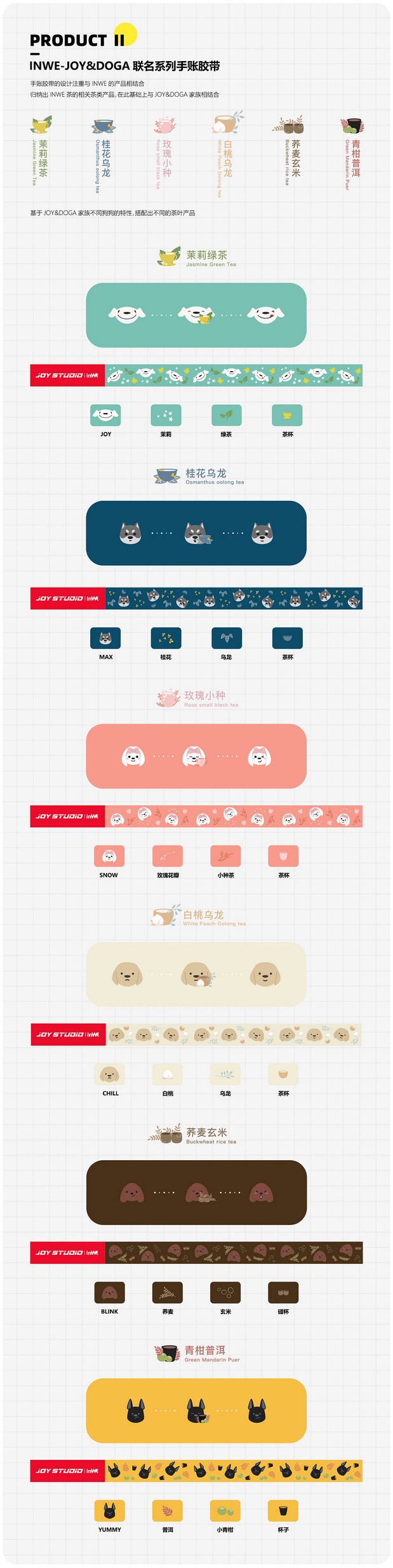 JOY&DOGA周边产品年框设计