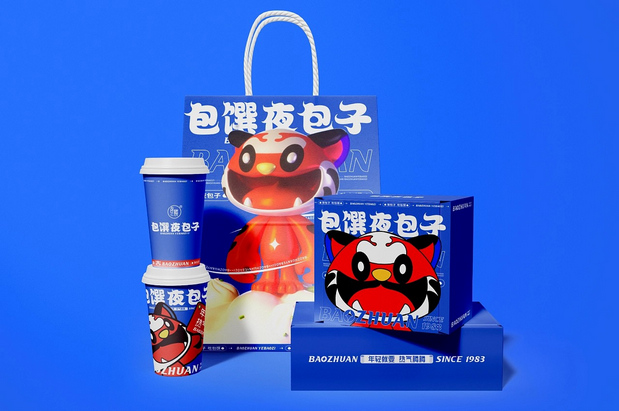 包馔夜包子 品牌视觉IP升级