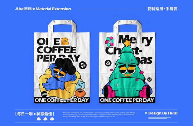 Aka阿咖咖啡品牌项目原创IP