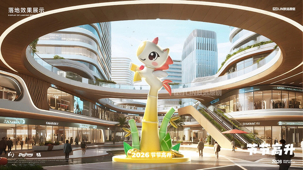 马上节节高|萌系马年IP设计